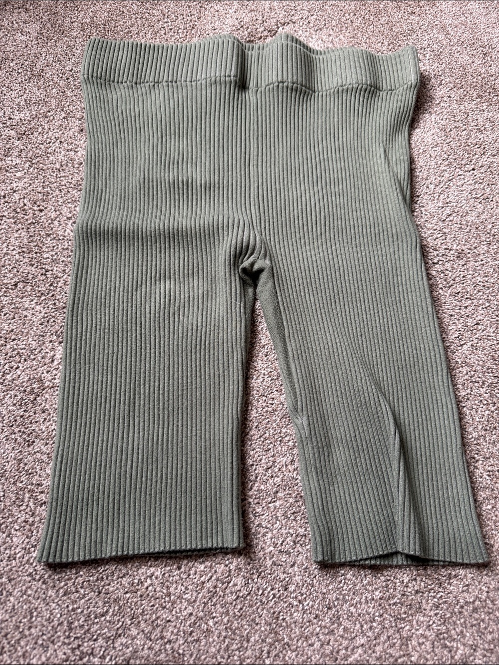 Lunya Cozy Cotton Silk Ribbed Bike Short Size XL
